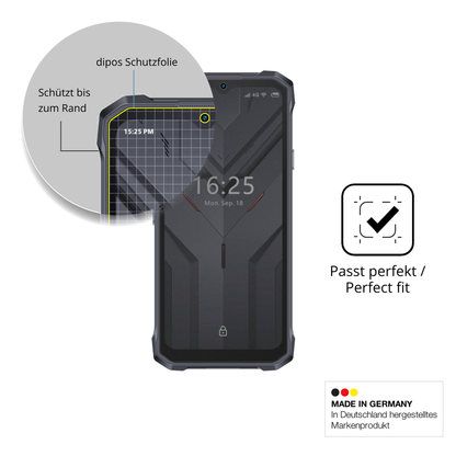 Schutz gegen Kratzer auf dem Hotwav T7S Glas durch Schlüssel oder Ähnliches