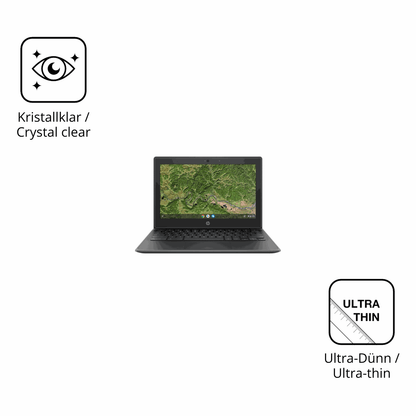 Dünne und klare Folie passend zugeschnitten für HP Chromebook 11A G8EE