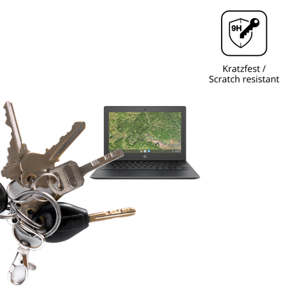 dipos Displayschutz für HP Chromebook 11A G8EE, mattierte Oberfläche, robuste Festigkeit und perfekte Passform