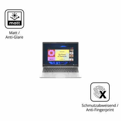Dünne und entspiegelnde Folie passend zugeschnitten für HP EliteBook 8 G1a 13 Zoll