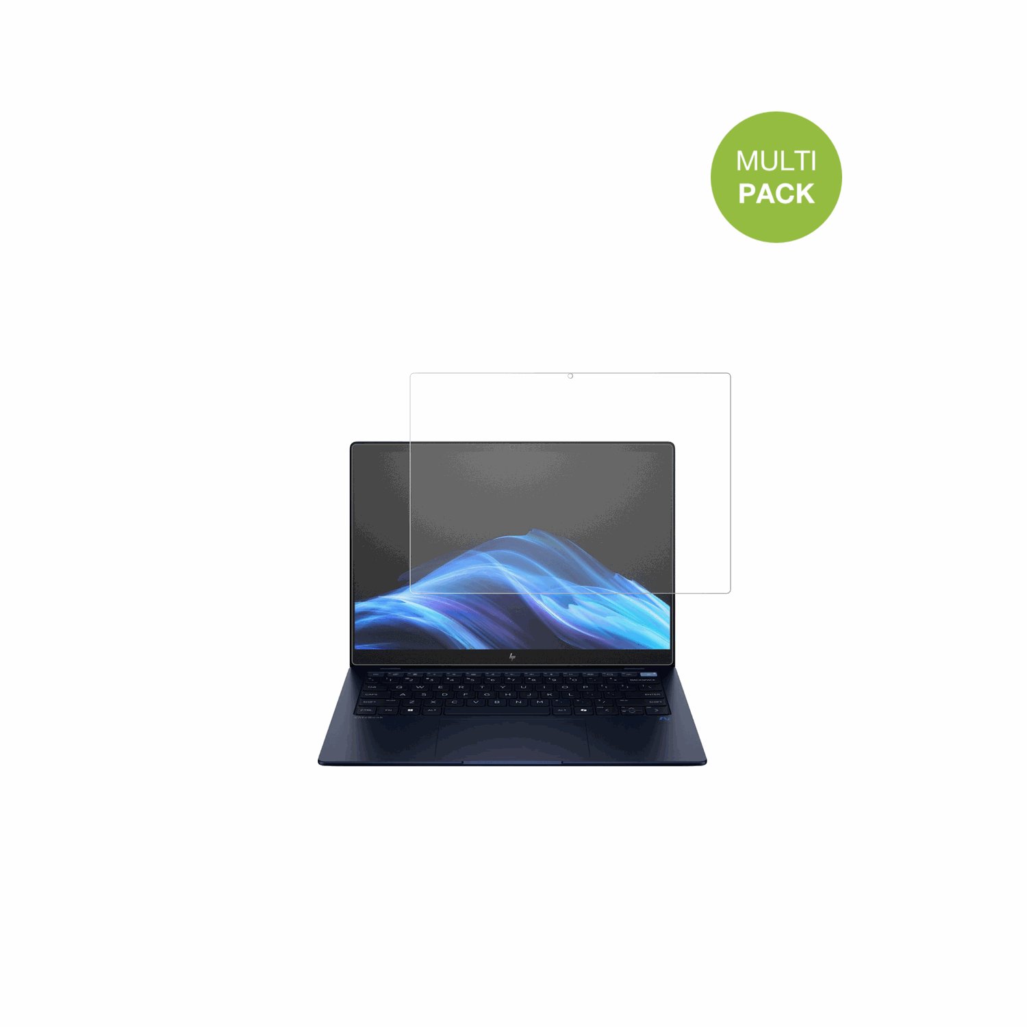 HPEliteBook Ultra G1q 14 Zoll mit aufgebrachter dipos Displayschutzfolie, die lästige Fingerabdrücke minimiert