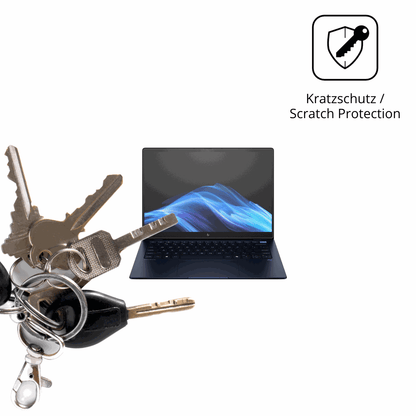 Schutz gegen Kratzer auf dem HP EliteBook Ultra G1q 14 Zoll Glas durch Schlüssel oder Ähnliches