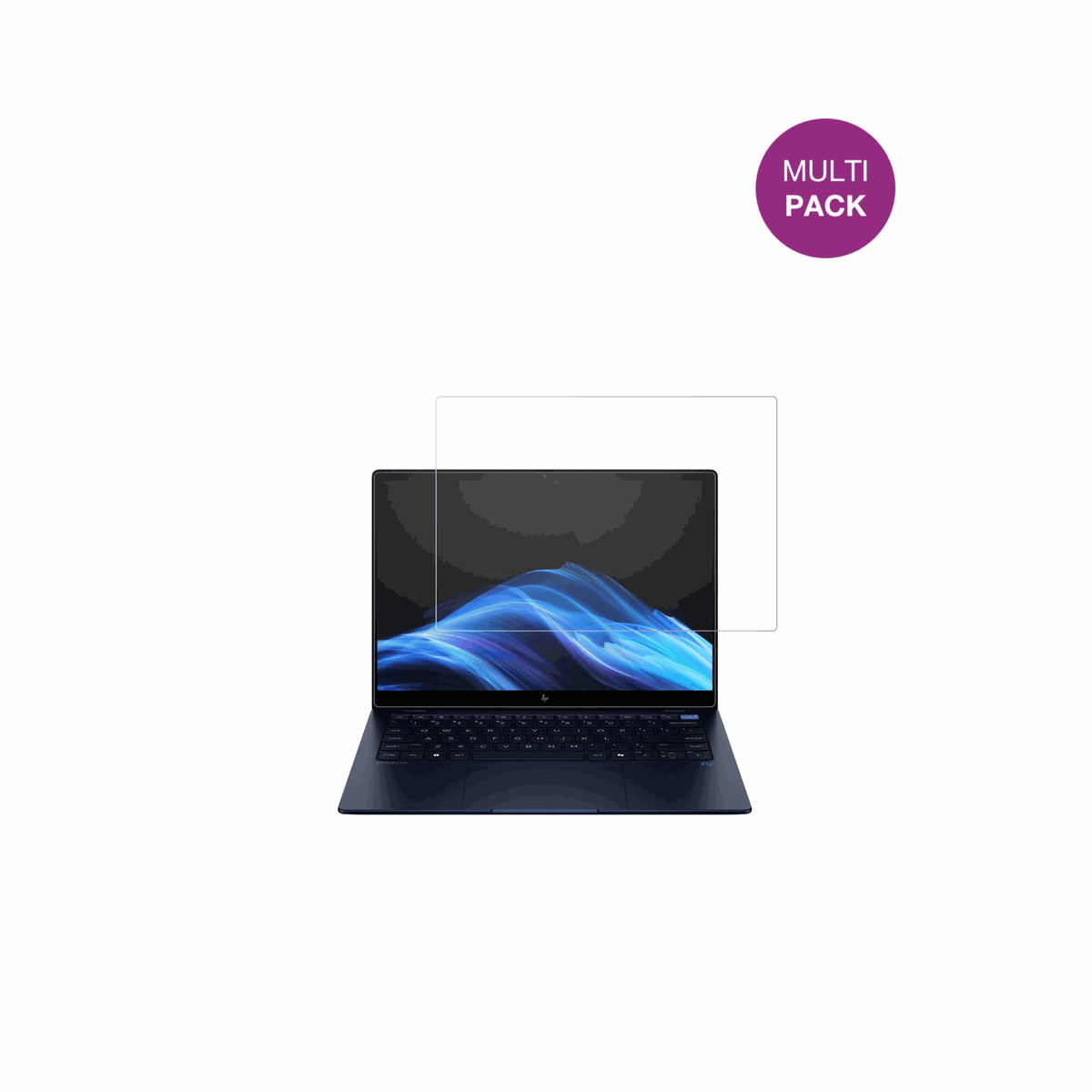 HPEliteBook Ultra G1q 14 Zoll mit aufgebrachter dipos Displayschutzfolie, glasklare Darstellung ohne Einschränkungen