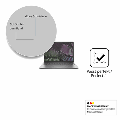 Schutz gegen Kratzer auf dem HP Intel Core Ultra 7 255H Glas durch Schlüssel oder Ähnliches