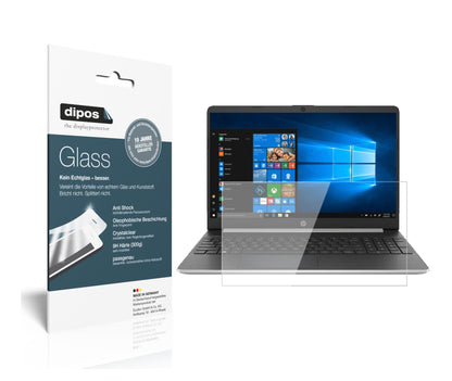 2x 9H Schutzfolie für HP Laptop 15s-eq0564ng Panzerfolie