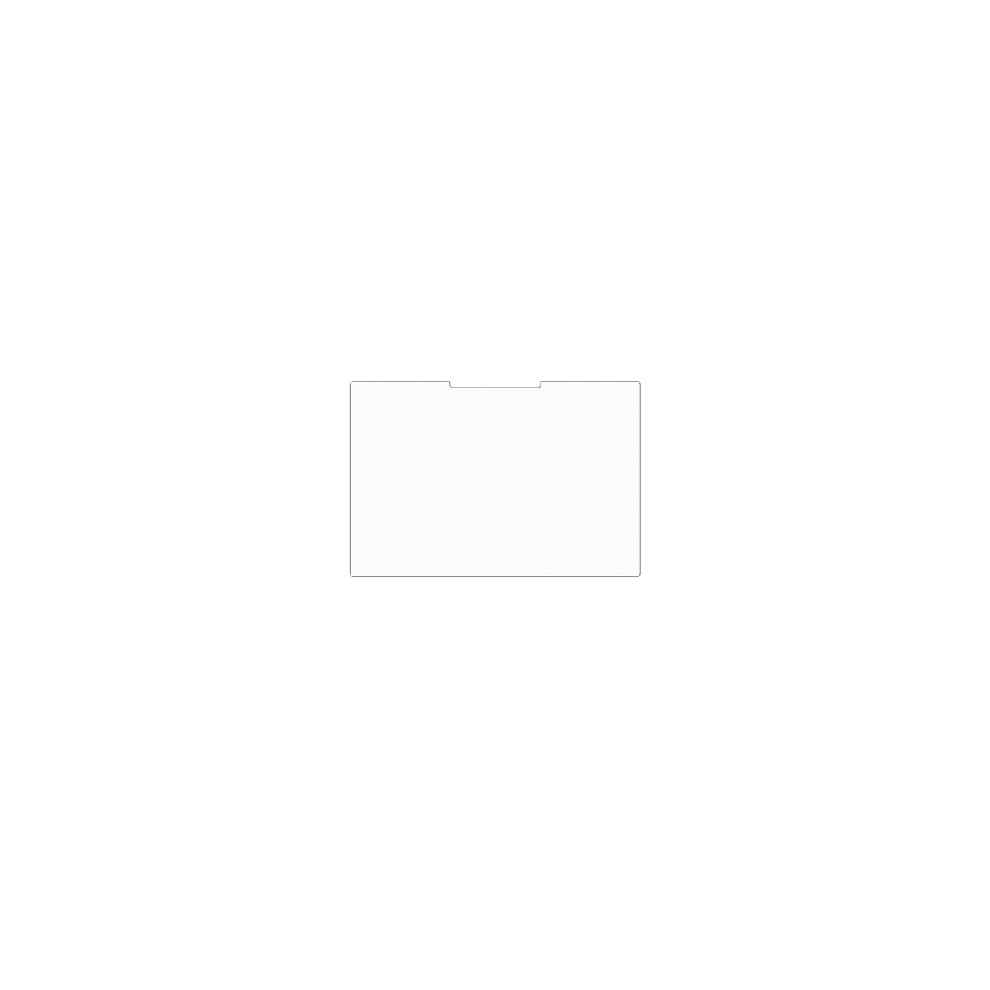 dipos Displayschutz für hpomnibook 7 aero 13, mattierte Oberfläche, geringe Dicke und perfekte Passform