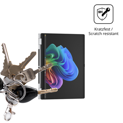 dipos Displayschutz für HP OmniBook X FlipNGAI16-as0771ng, mattierte Oberfläche, robuste Festigkeit und perfekte Passform