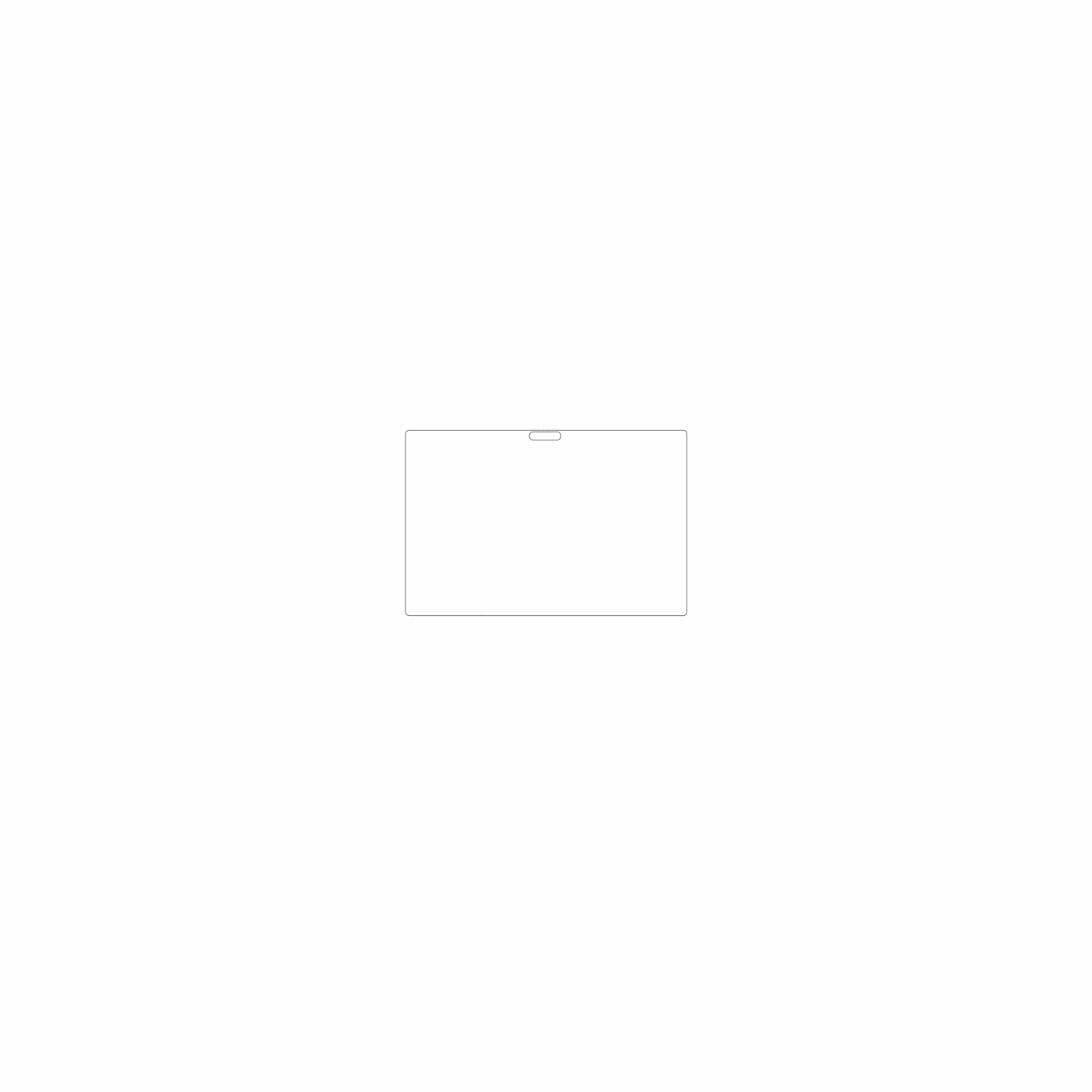 dipos Displayschutz für HP ProBook 450 G7, mattierte Oberfläche, geringe Dicke und perfekte Passform