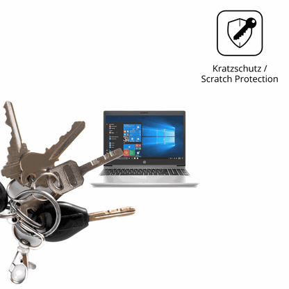 Schutz gegen Kratzer auf dem HP ProBook 450 G7 Glas durch Schlüssel oder Ähnliches