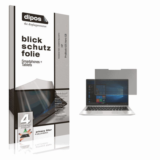 Blickschutzfolie für HP ProBook 635 Aero G8 matt Schutzfolie Privacy