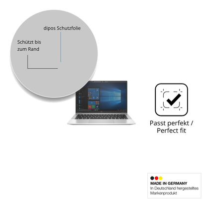 Blickschutzfolie für HP ProBook 635 Aero G8 matt Schutzfolie Privacy