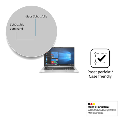 Schutzglasfolie mit optimaler Passform, zur Verwendung mit Hüllen geeignet