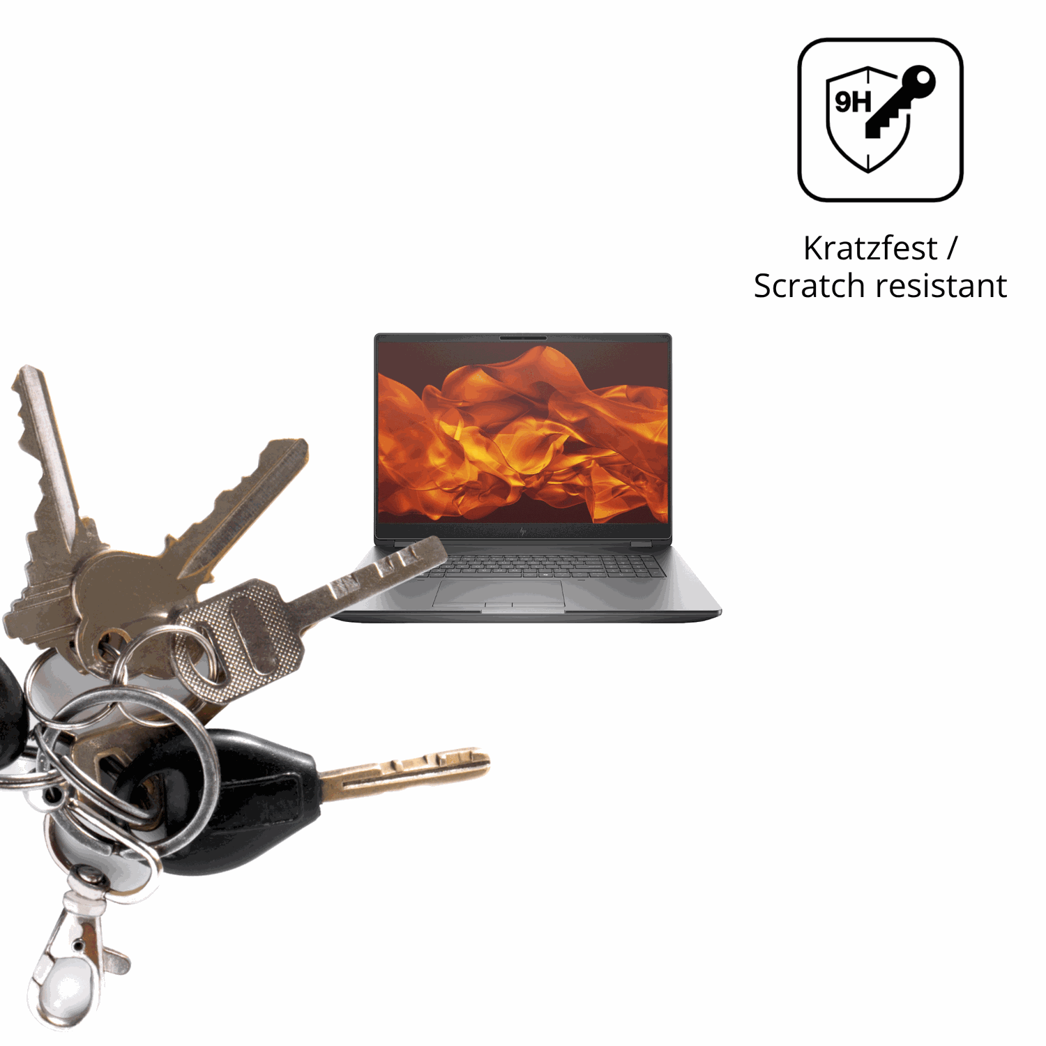 dipos Displayschutz für HP ZBook Fury G1i 16 Zoll, mattierte Oberfläche, robuste Festigkeit und perfekte Passform