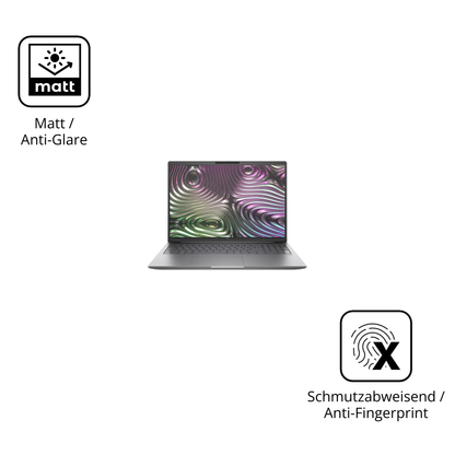 Dünne und entspiegelnde Folie passend zugeschnitten für HP ZBook X G1i