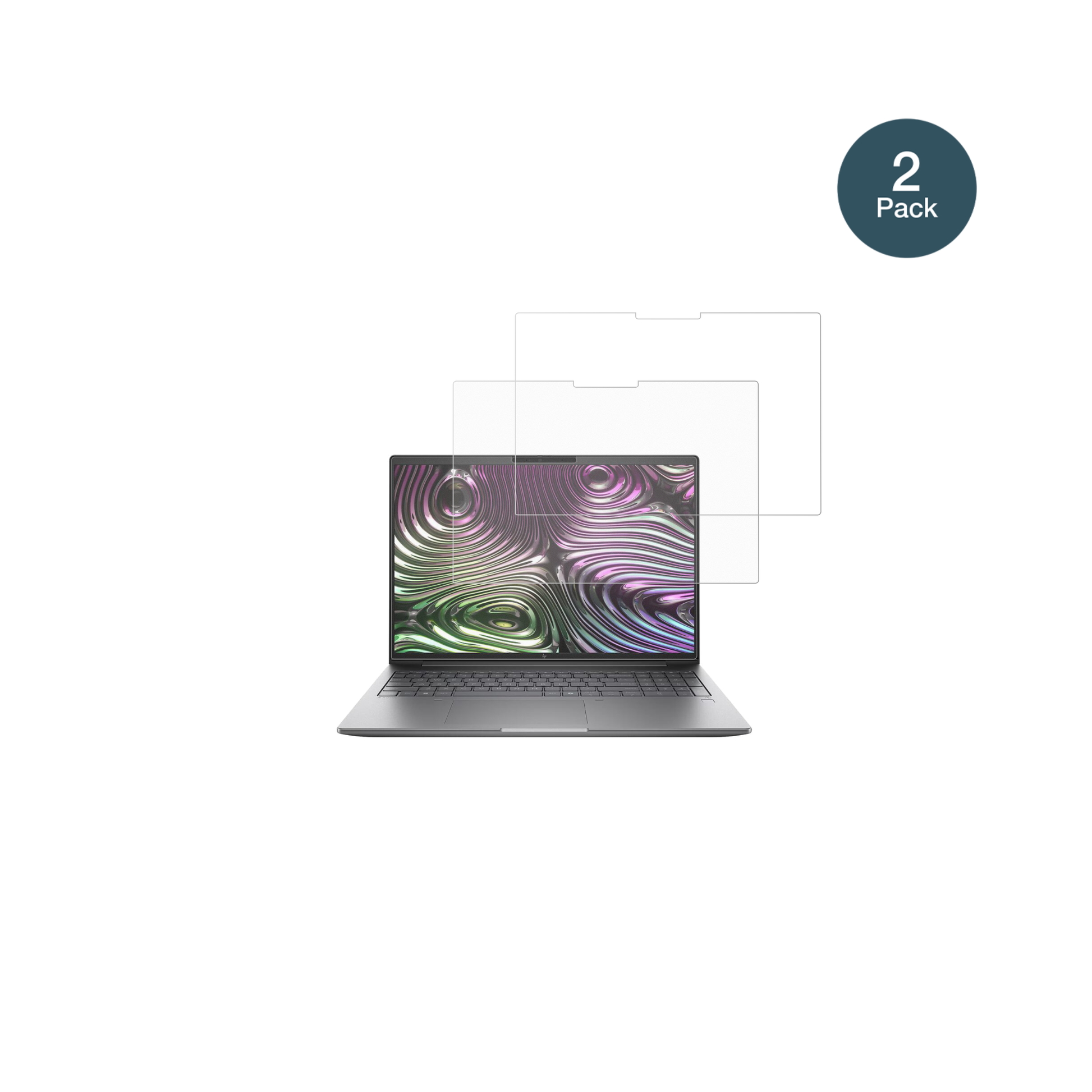 HPZBook X G1i mit aufgebrachter dipos Panzerfolie, die lästige Fingerabdrücke minimiert