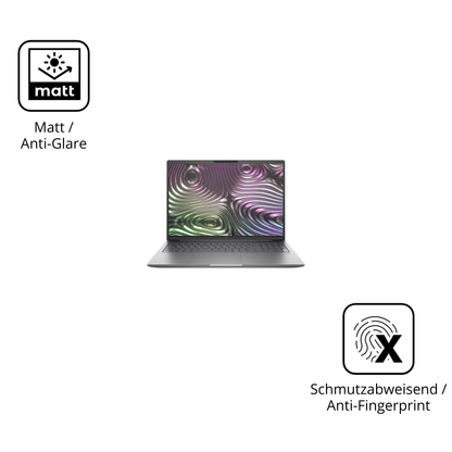 9H Hartbeschichtete, flexible Folie passend zugeschnitten für HP ZBook X G1i