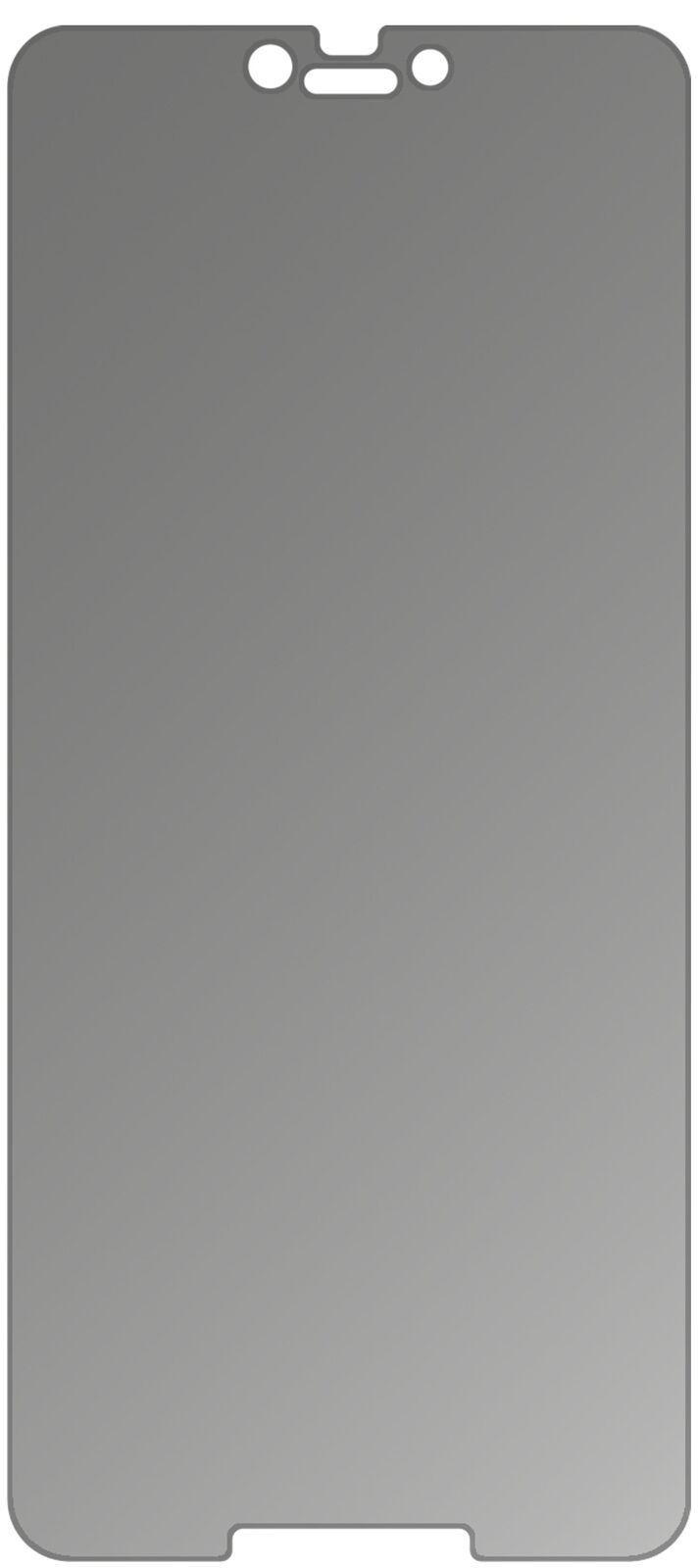 dipos Displayschutz für HTC Exodus 1, mattierte Oberfläche, Blickschutzfilter und perfekter Passform