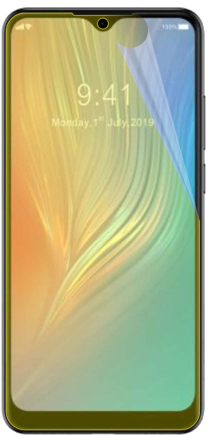 dipos Displayschutz für HTC Wildfire X, transparente Oberfläche, geringe Dicke und perfekte Passform