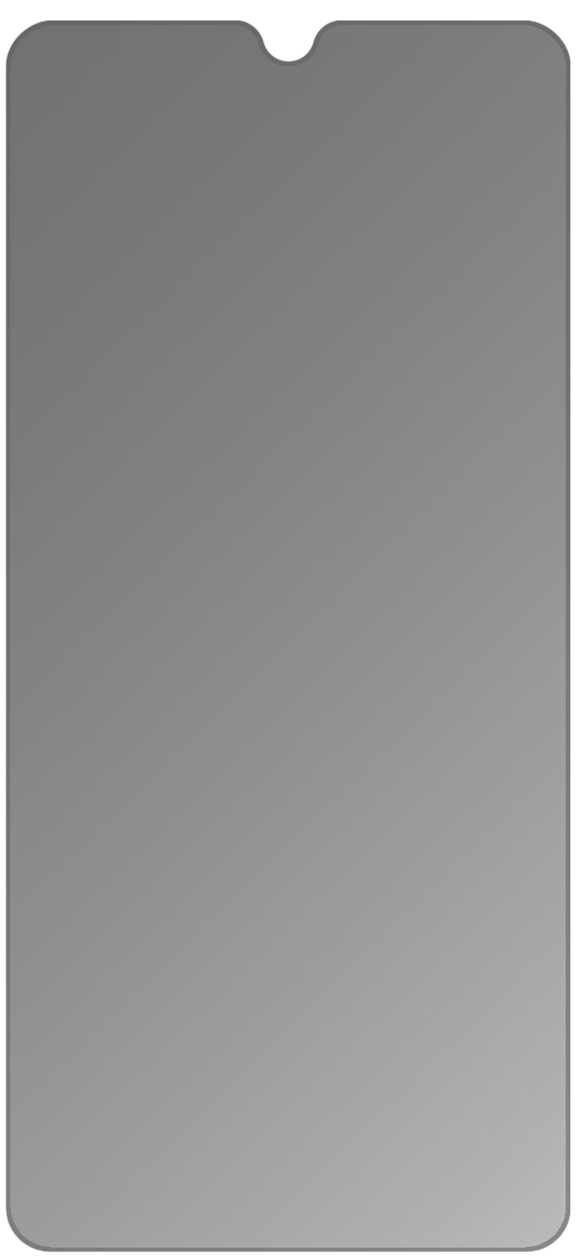 dipos Displayschutz für HTC Wildfire X, mattierte Oberfläche, Blickschutzfilter und perfekter Passform