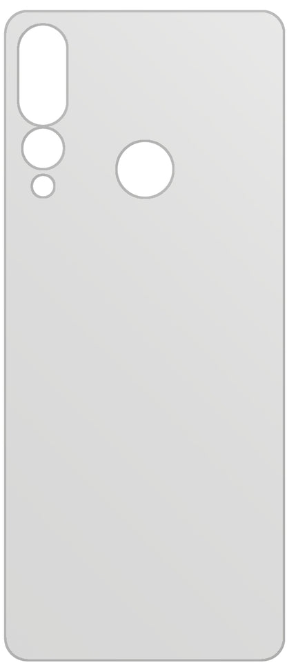 dipos Displayschutz für HTC Wildfire X Rückseite, mattierte Oberfläche, geringe Dicke und perfekte Passform