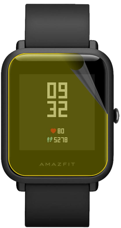 3x 3D Full Cover Schutzfolie für Huami Amazfit Bip S