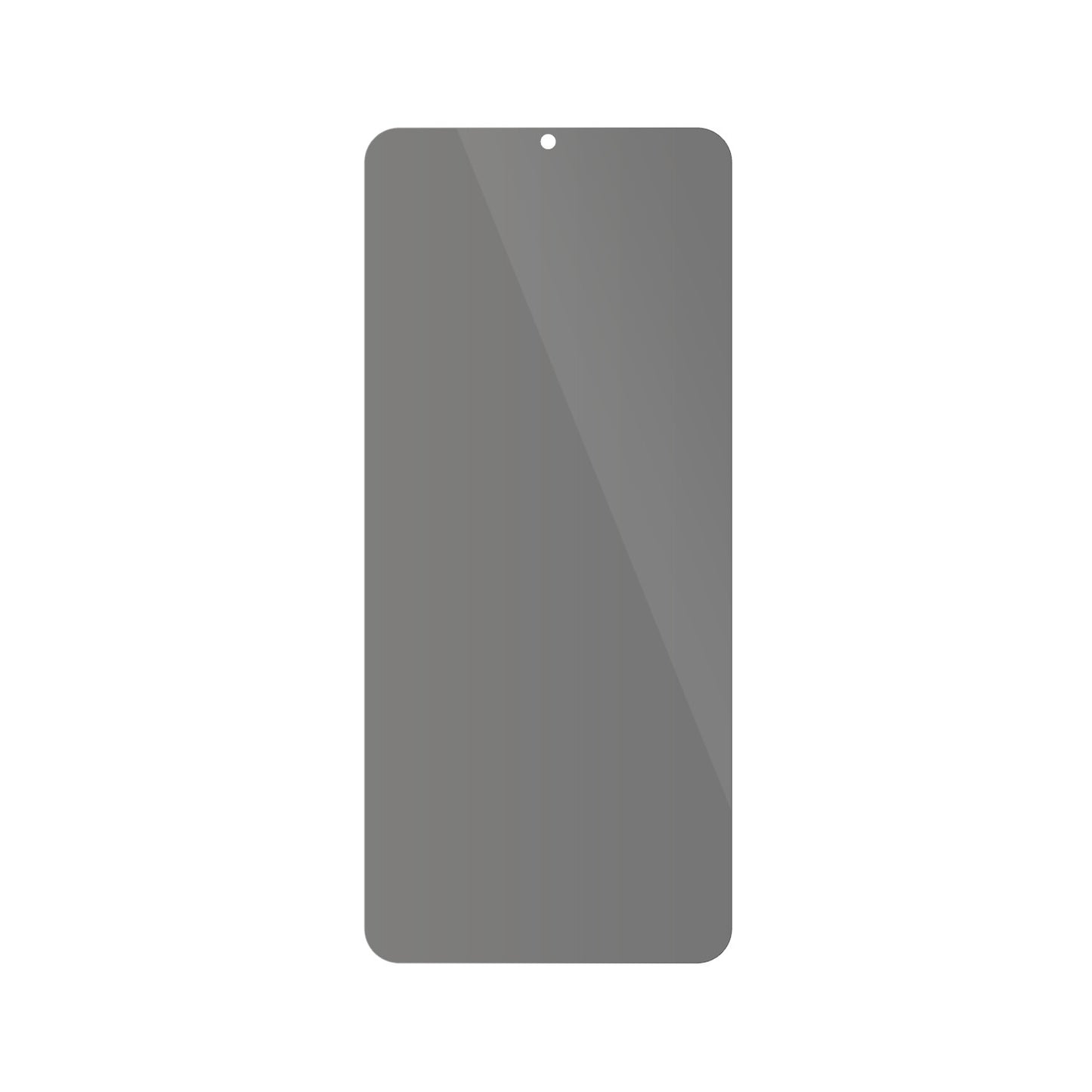 dipos Displayschutz für Huawei Enjoy 50, mit Blickschutzfilter und perfekter Passform auch für die Rundungen