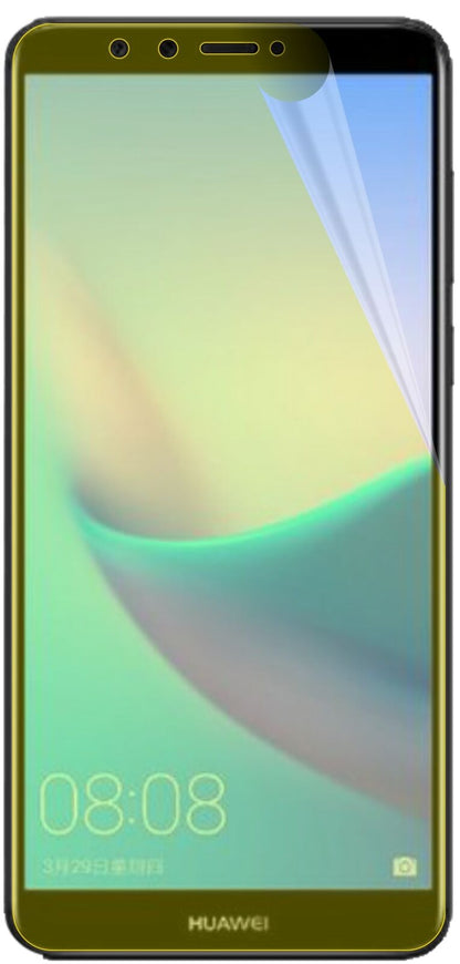 dipos Displayschutz für Huawei Enjoy 8e, transparente Oberfläche, geringe Dicke und perfekte Passform