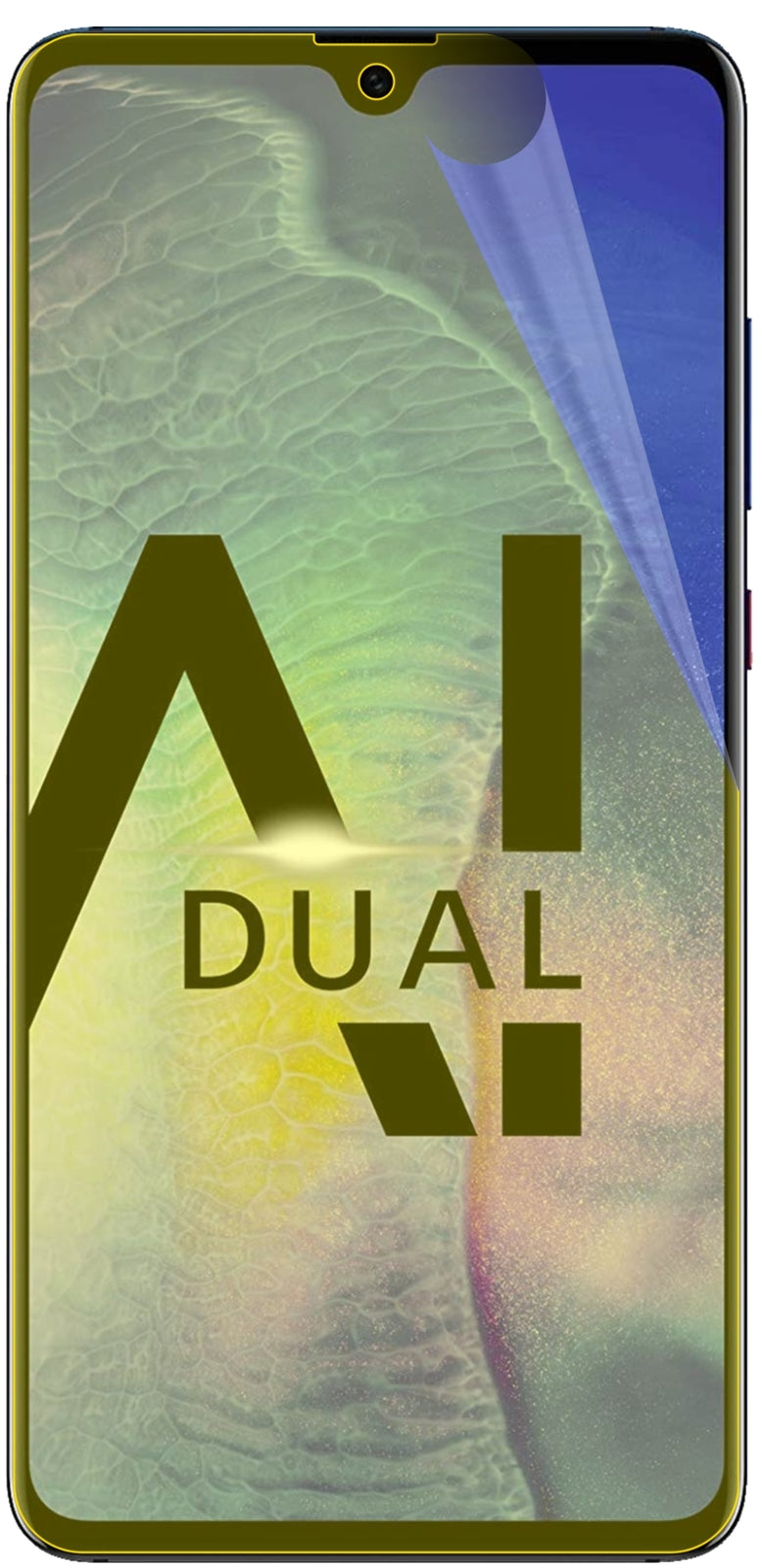 dipos Displayschutz für Huawei Mate 20, transparente Oberfläche, geringe Dicke und perfekte Passform