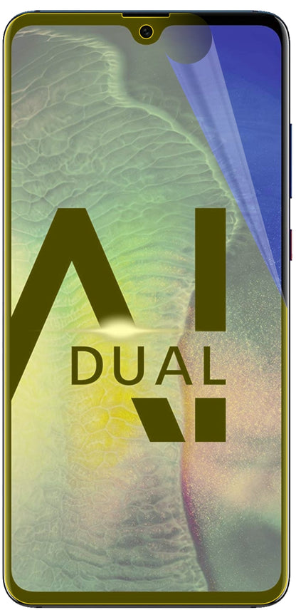 dipos Displayschutz für Huawei Mate 20, transparente Oberfläche, geringe Dicke und perfekte Passform