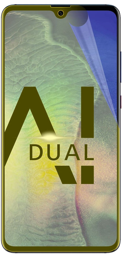 dipos Displayschutz für Huawei Mate 20, transparente Oberfläche, geringe Dicke und perfekte Passform