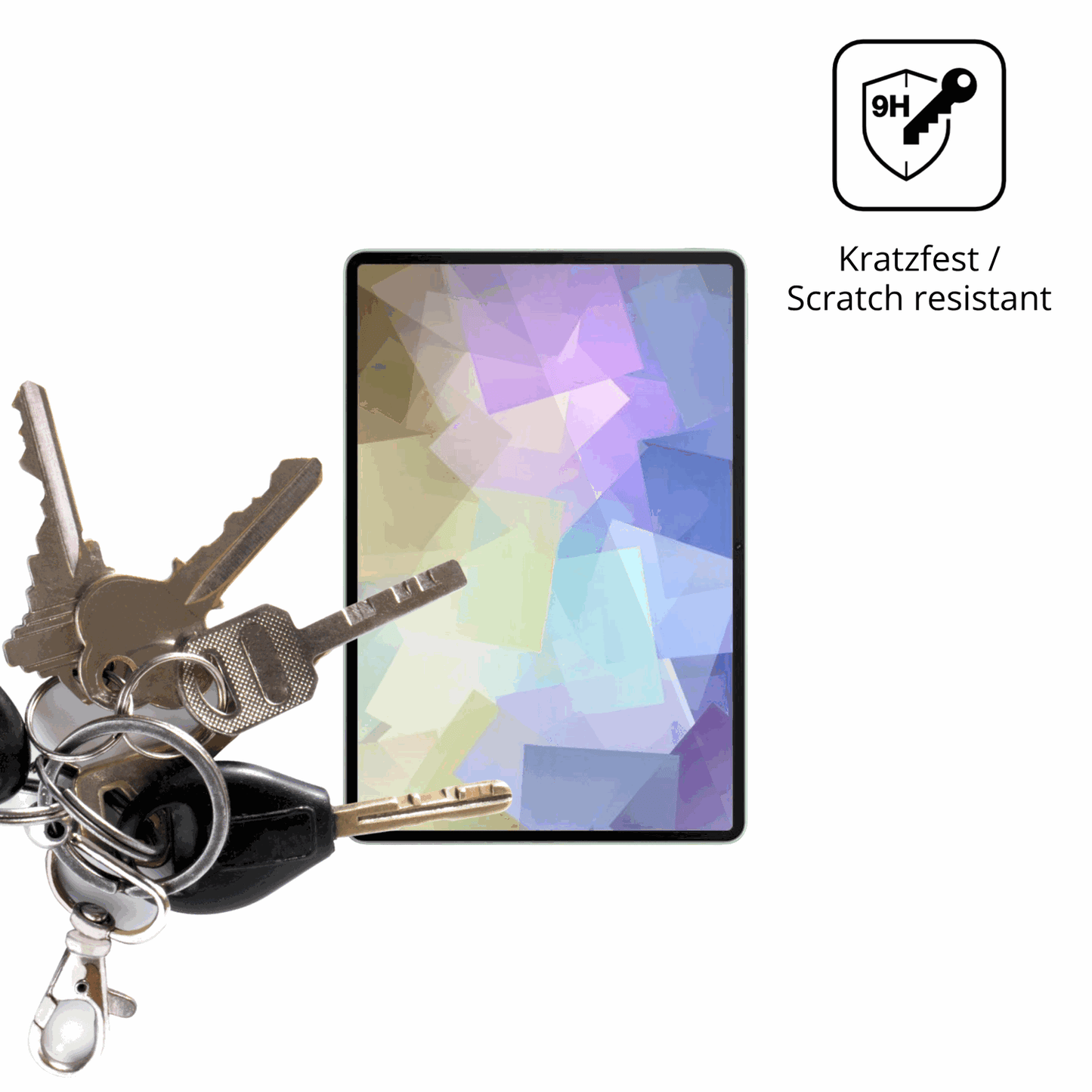 dipos Displayschutz f�r Huawei MatePad 11.5 S 2026, transparente Oberfl�che, perfekte Passform auch f�r die Rundungen