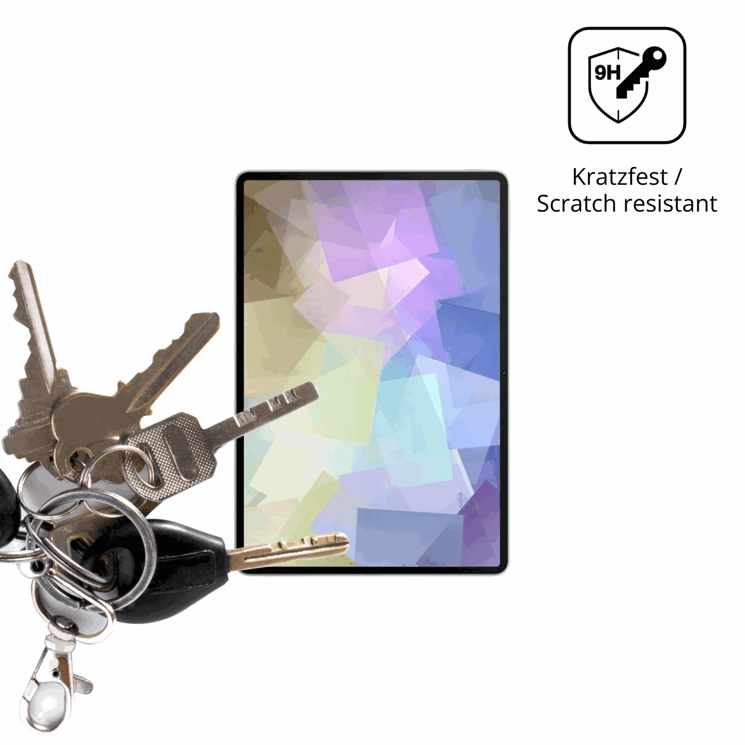 dipos Displayschutz f�r Huawei MatePad 11.5 S 2026, transparente Oberfl�che, perfekte Passform auch f�r die Rundungen