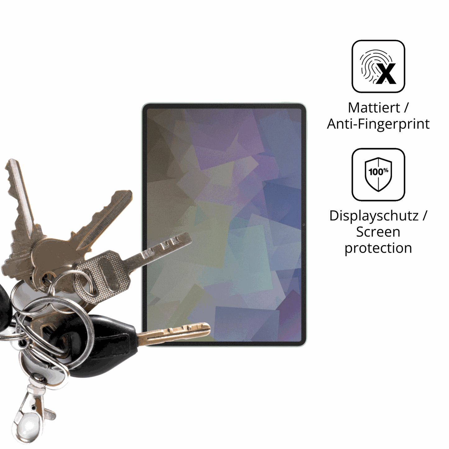 dipos Displayschutz f�r Huawei MatePad 11.5 S 2026, mattierte Oberfl�che, Blickschutzfilter und perfekter Passform