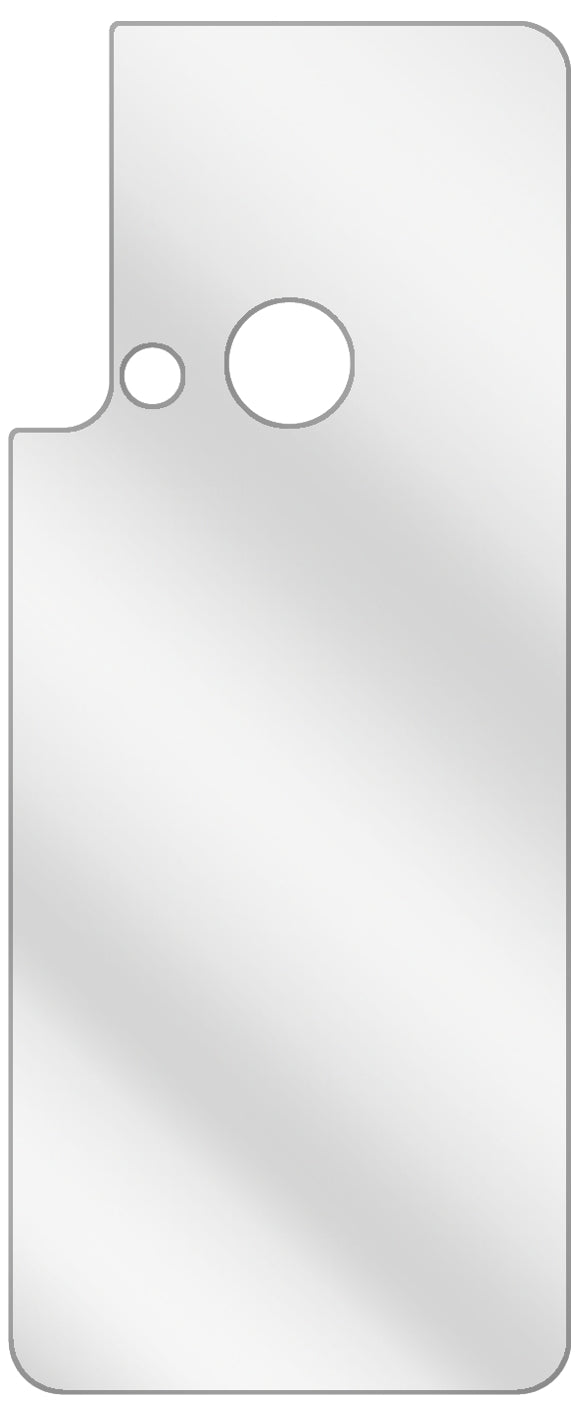 dipos Displayschutz für Huawei nova 5 Rückseite, transparente Oberfläche, geringe Dicke und perfekte Passform