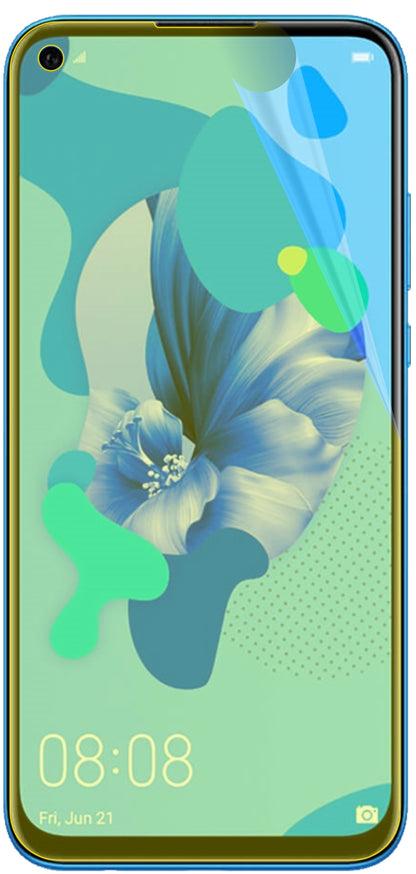 dipos Displayschutz für Huawei nova 5i, transparente Oberfläche, geringe Dicke und perfekte Passform