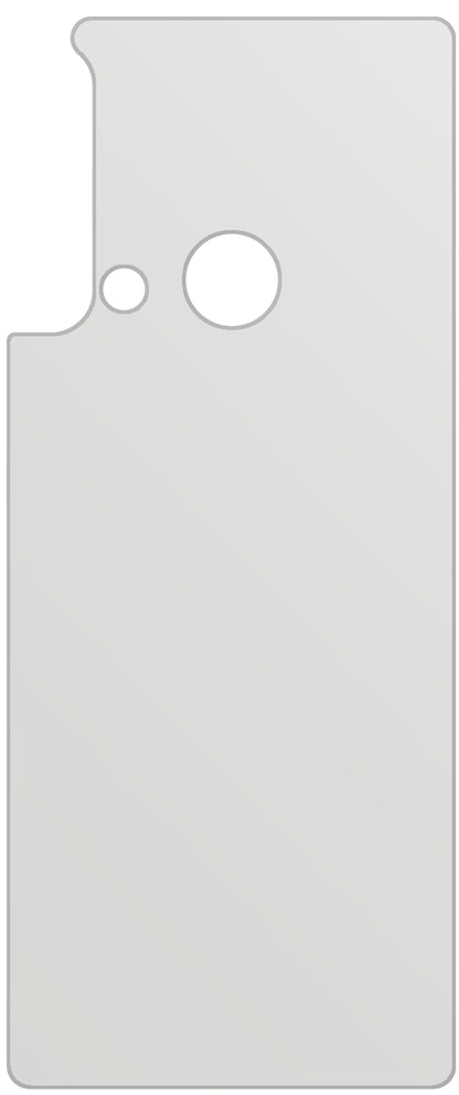 dipos Displayschutz für Huawei nova 5i Rückseite, mattierte Oberfläche, geringe Dicke und perfekte Passform
