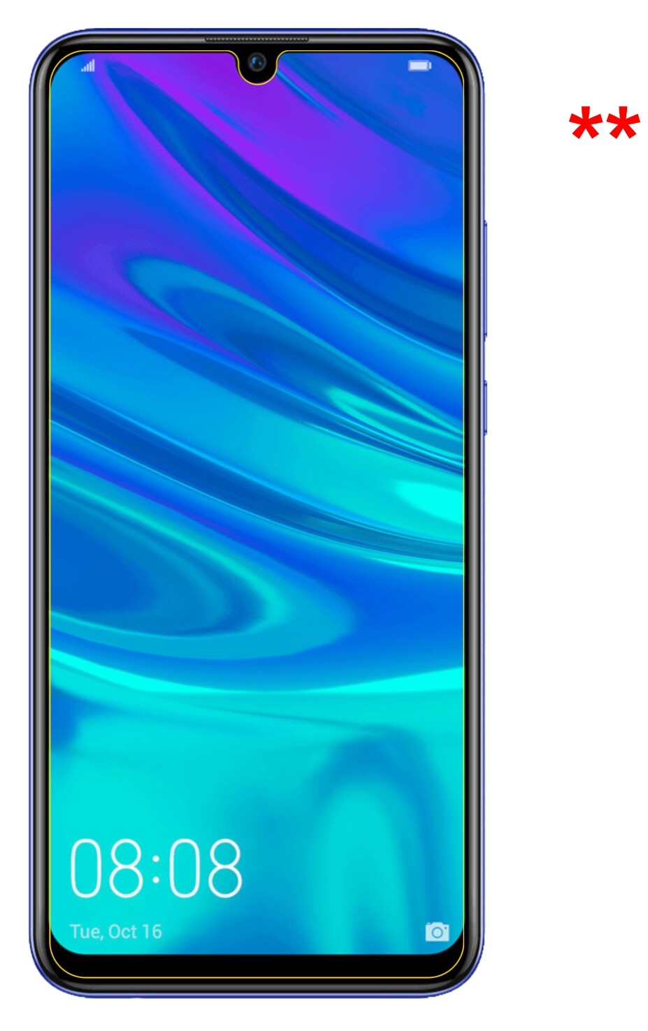 dipos Displayschutz für Huawei P Smart Plus (2019), mattierte Oberfläche, robuste Festigkeit und perfekte Passform