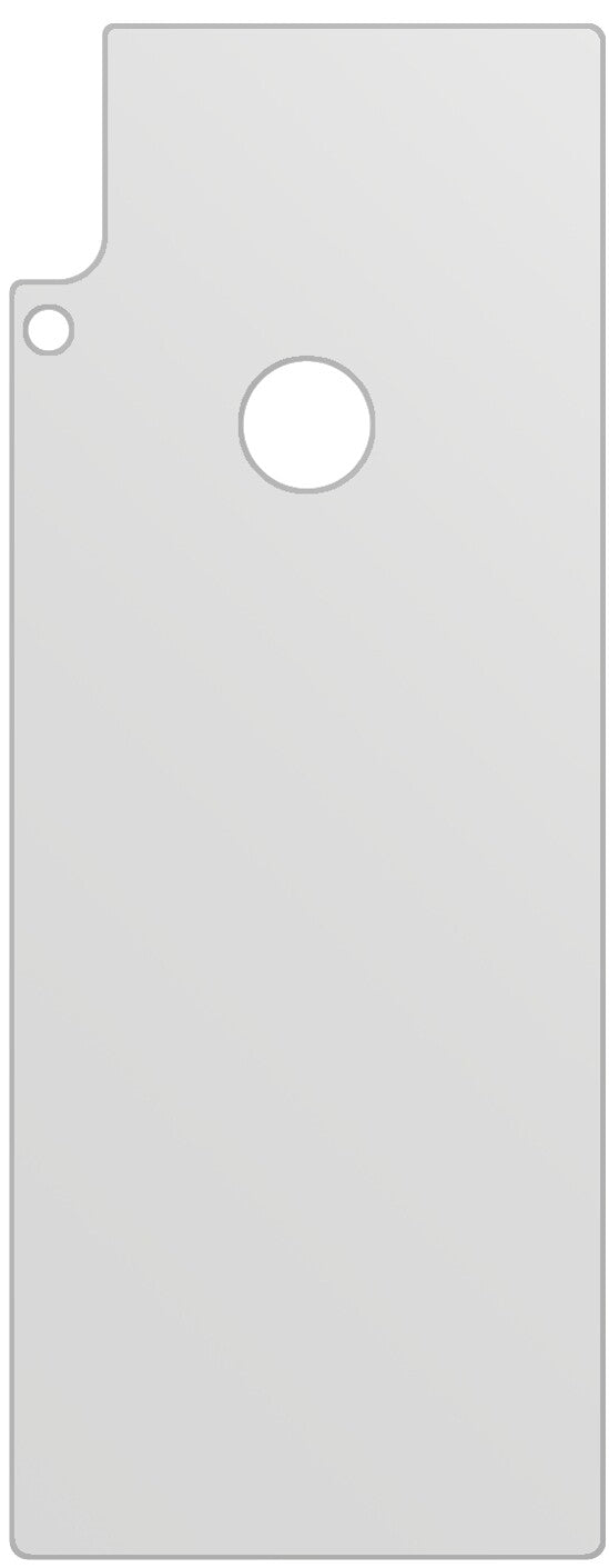 dipos Displayschutz für Huawei P Smart Z (2019) Rückseite, mattierte Oberfläche, geringe Dicke und perfekte Passform