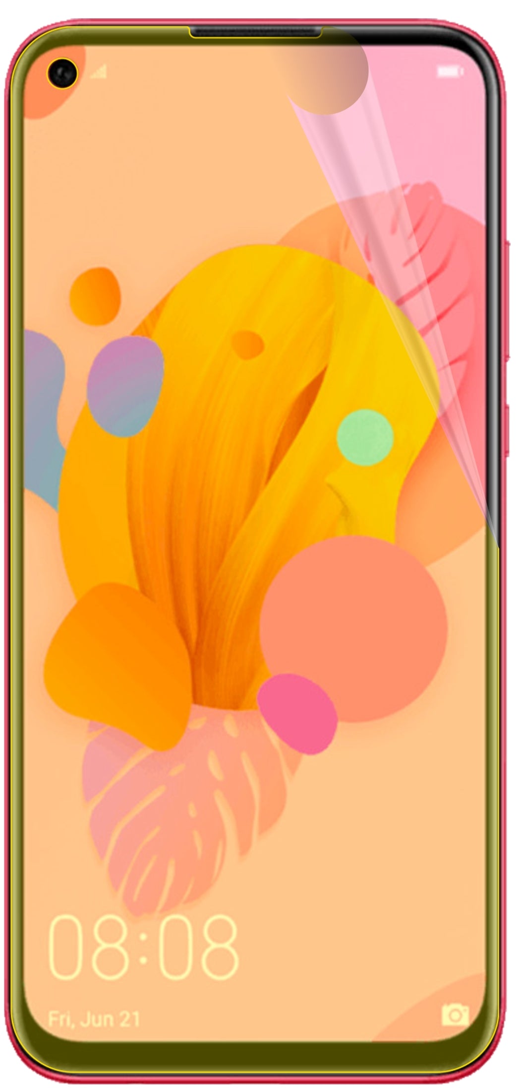 dipos Displayschutz für Huawei P20 lite (2019), transparente Oberfläche, geringe Dicke und perfekte Passform