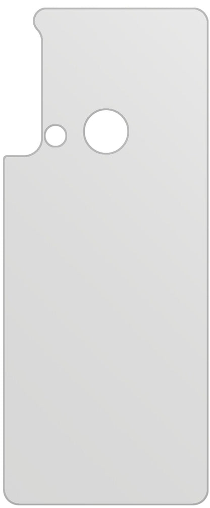 dipos Displayschutz für Huawei P20 lite (2019) Rückseite, mattierte Oberfläche, geringe Dicke und perfekte Passform