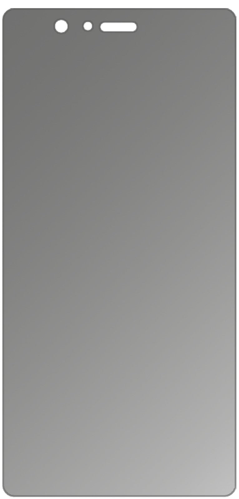 dipos Displayschutz für Huawei P9 Lite 2017, mattierte Oberfläche, Blickschutzfilter und perfekter Passform