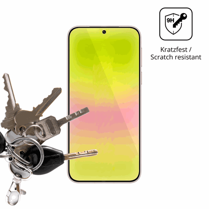 dipos Displayschutz für Huawei Pura 90 Pro, transparente Oberfläche, perfekte Passform auch für die Rundungen