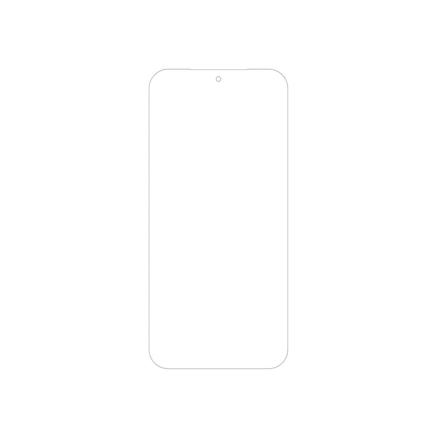 dipos Displayschutz für Huawei Pura 90 Pro, mattierte Oberfläche, geringe Dicke und perfekte Passform