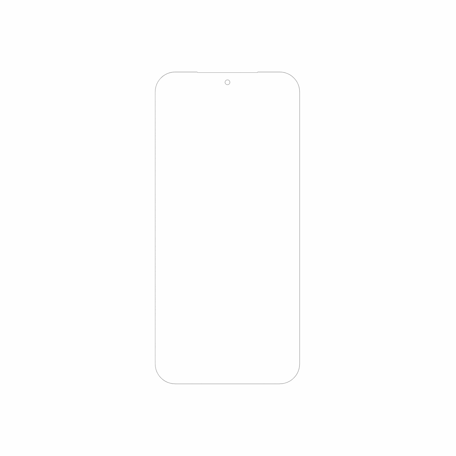 dipos Displayschutz für Huawei Pura 90 Pro, mattierte Oberfläche, geringe Dicke und perfekte Passform