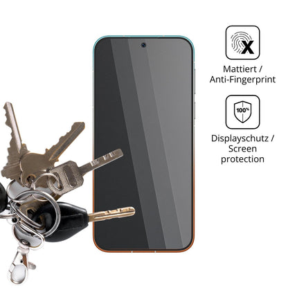 dipos Displayschutz für Huawei Pura 90s Pro Max, mattierte Oberfläche, Blickschutzfilter und perfekter Passform