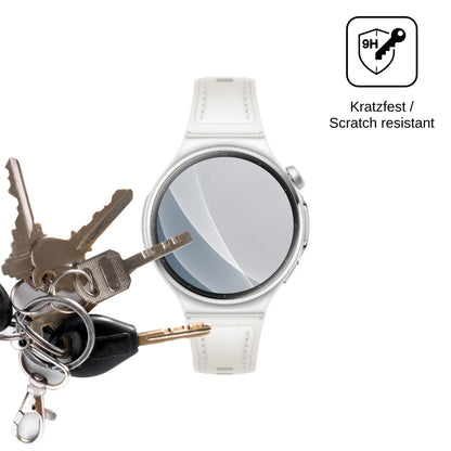 2x 9H Schutzfolie matt für Huawei Watch 6 42mm Panzerfolie