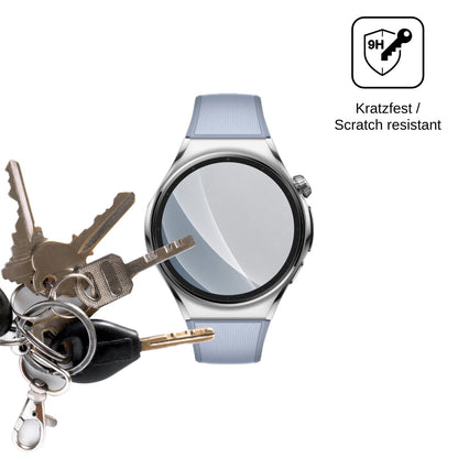 2x 9H Schutzfolie matt für Huawei Watch 6 46 mm Panzerfolie