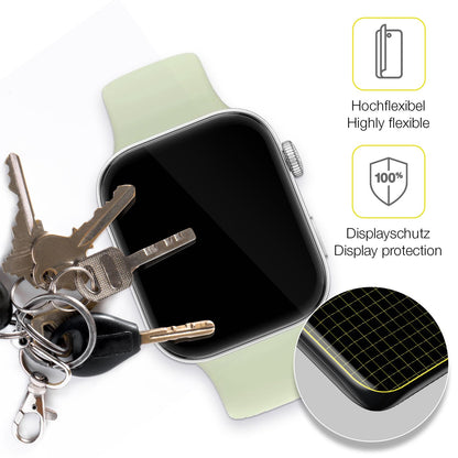 dipos Displayschutz für Huawei Watch Fit 3 1.82 Zoll, transparente Oberfläche, geringe Dicke und perfekte Passform