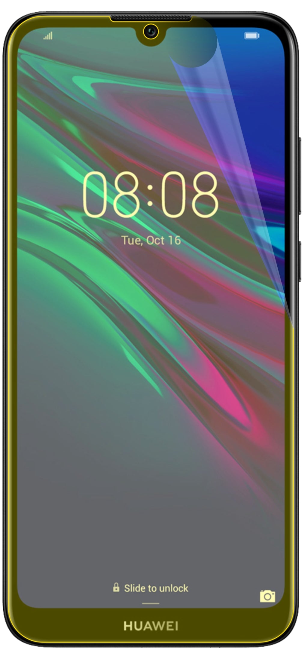 dipos Displayschutz für Huawei Y6s, transparente Oberfläche, geringe Dicke und perfekte Passform