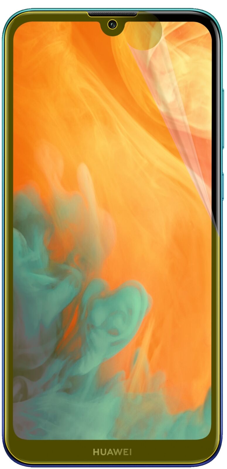 dipos Displayschutz für Honor Play 8A, transparente Oberfläche, geringe Dicke und perfekte Passform